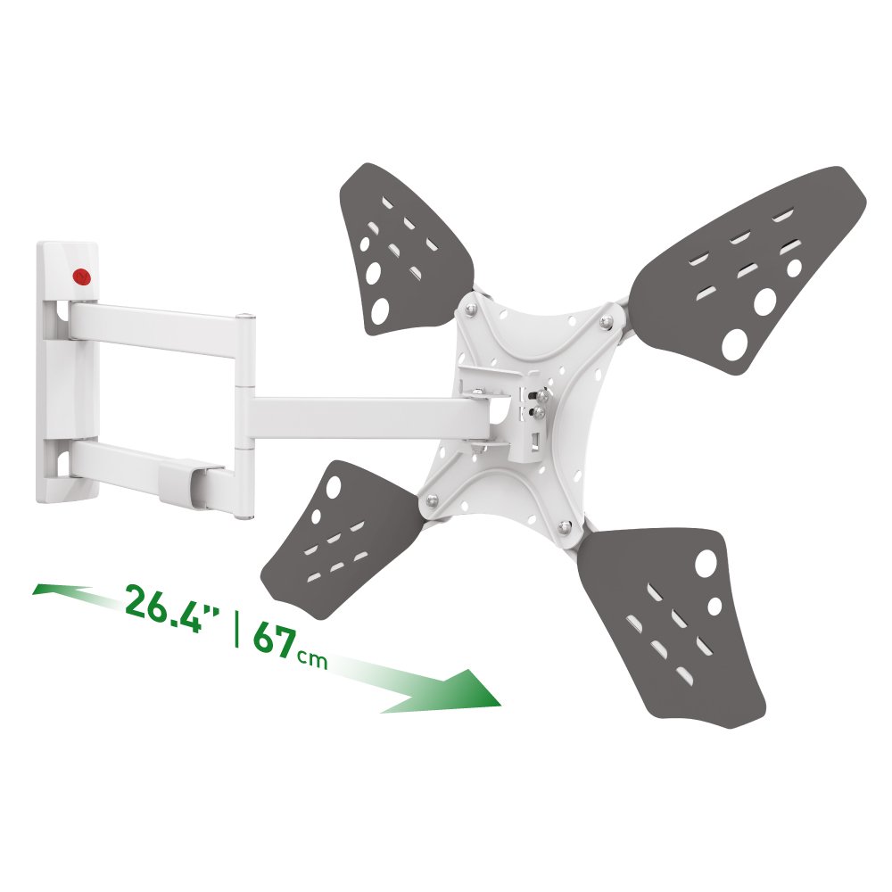 Barkan Full Motion TV Wall Mount 40 70 inch Long Patented Lifetime