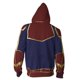 thumbnail image 4 of Sudadera con capucha de la película vengadores Endgame Quantum Realm, chaqueta con tecnología avanzada, disfraces de Cosplay, traje de capitán Marvel, 2019, 4 of 5