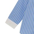 thumbnail image 5 of Bnwani Long Sleeve Toddler Shirts Girls Cotton Lapel Casual Fashion Striped Tops 24 Months, 5 of 6
