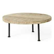 Mercana Cedric Three Black Metal Legs Decorative Display Stand 69144