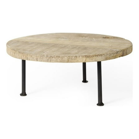 Mercana Cedric Three Black Metal Legs Decorative Display Stand 69144