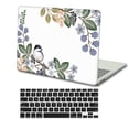 thumbnail image 5 of KSK KAISHEK Only Compatible MacBook Pro 16 inchs Case 2020 2019 Rel. Model A2141, Plastic Hard Case + Black Keyboard Cover, Flowers 203, 5 of 5