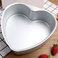 thumbnail image 4 of 6 Inch Heart Shape Cake Mold Aluminium Alloy DIY Mousse Pastry Mould Baking Pan Kitchen Tool, 4 of 5