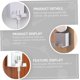 thumbnail image 5 of 2pcs Mobile Phone Charging Stand Towel Hooks Wall Mounted Shelves for Storage Wall Shelf Brackets Hanger Stand Tv Mount Controller Holder Storage Hooks Plug Socket No Punching Abs, 5 of 5