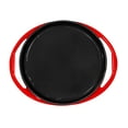 thumbnail image 3 of Double Handled Enameled Red Cast Iron Round Tarte Tatin Dish Pan Mini Roasting Dish, 3 of 9