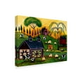 thumbnail image 2 of Trademark Fine Art 'Sunrise Pastures' Canvas Art by Cheryl Bartley, 2 of 3