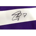 thumbnail image 3 of LSU Tigers Patrick Peterson Autographed Purple Jersey Beckett BAS QR #2W734097, 3 of 5