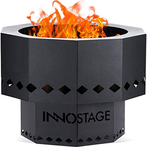 Patented Smokeless Fire Bowl Pit For, Pellet Burning Fire Pit