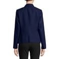thumbnail image 2 of ANNE KLEIN Womens Navy One-button Wear To Work Jacket  Size: 16, 2 of 2