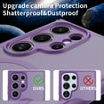 thumbnail image 4 of for Samsung Galaxy S24 Ultra Case, Compatible with Mag-Safe, Support Magnetic Car Mount, Shockproof Military-Grade Protection, Magnetic Phone Case for Samsung Galaxy S24 Ultra, Darkpurple, 4 of 6