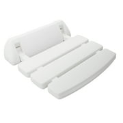 STEAMSPA Wall Mounted Folding Shower Seat, 13.78 in., Adult