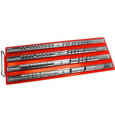2PCS Wrench Organizer Holder Tool Box Storage Sockets Tray Rail Sorter Rack U S 