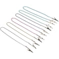 thumbnail image 2 of Dental Bib Clips Napkin Clips Chain 6pcs Dental Ball Chain Clips Flexible Napkin Holder (Random Color), 2 of 4