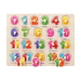 thumbnail image 1 of Rompecabezas de madera Montessori, rompecabezas de números, tablero de clavijas, juguetes educativos para edades tempranas, juegos de clasificador de Zulema Rompecabezas, 1 of 8