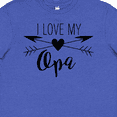 thumbnail image 4 of Inktastic I Love my Opa heart and arrows Youth T-Shirt, 4 of 5