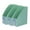 Green, variant on Yammee 3Pcs Desk Bood Magazine Rack Stacking Document Organizers Storage Box Book Magazine Rack Space Saving Desk Organizers