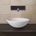 thumbnail image 2 of Vigo White Phoenix Stone Glass Vessel Sink with Antique Rubbed Bronze Wall Mount Faucet, 2 of 6