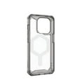 thumbnail image 5 of UAG iPhone 15 Pro Case 6.1" Plyo Ash/White Built-in Magnet Compatible with MagSafe Charging Rugged Anti-Yellowing Transparent Clear Dropproof Protective Cover by URBAN ARMOR GEAR, 5 of 9