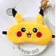 thumbnail image 3 of Cartoon Sleep Eye Mask Pikachu Plush Blindfold Eye Shade Eye Cover Travel Nap Night Sleeping 2pcs, 3 of 5
