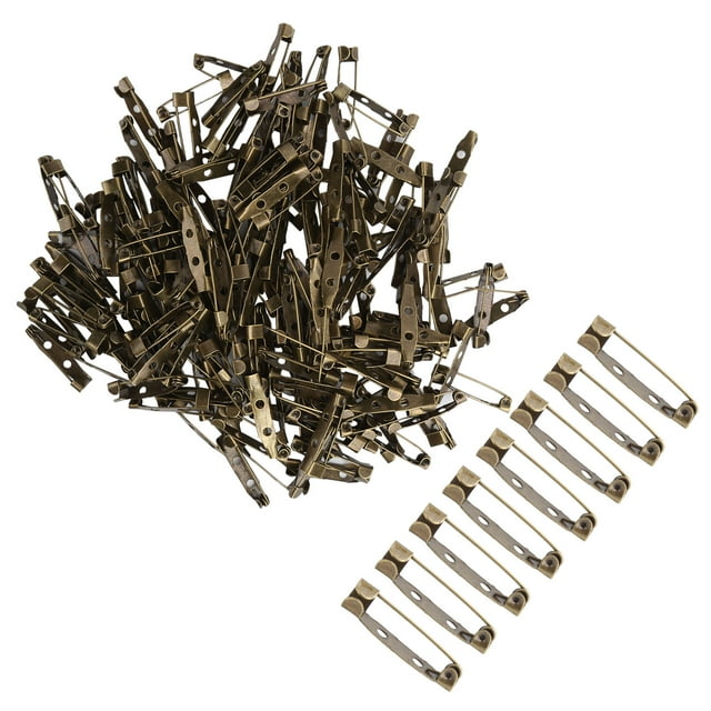 200Pcs Vintage Alloy Pins for Sewing, DIY Jewelry Making