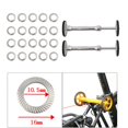 thumbnail image 1 of Bicicleta de barra de extensión de rueda fácil de bicicleta para bicicleta plegable, rejilla de carga trasera, piezas de repuesto Baoblaze Bicicleta Plegable Easy Wheels, 1 of 8