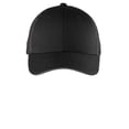thumbnail image 3 of Port Authority Double Mesh Snapback Sandwich Bill Cap-One Size (Black/ Silver), 3 of 3
