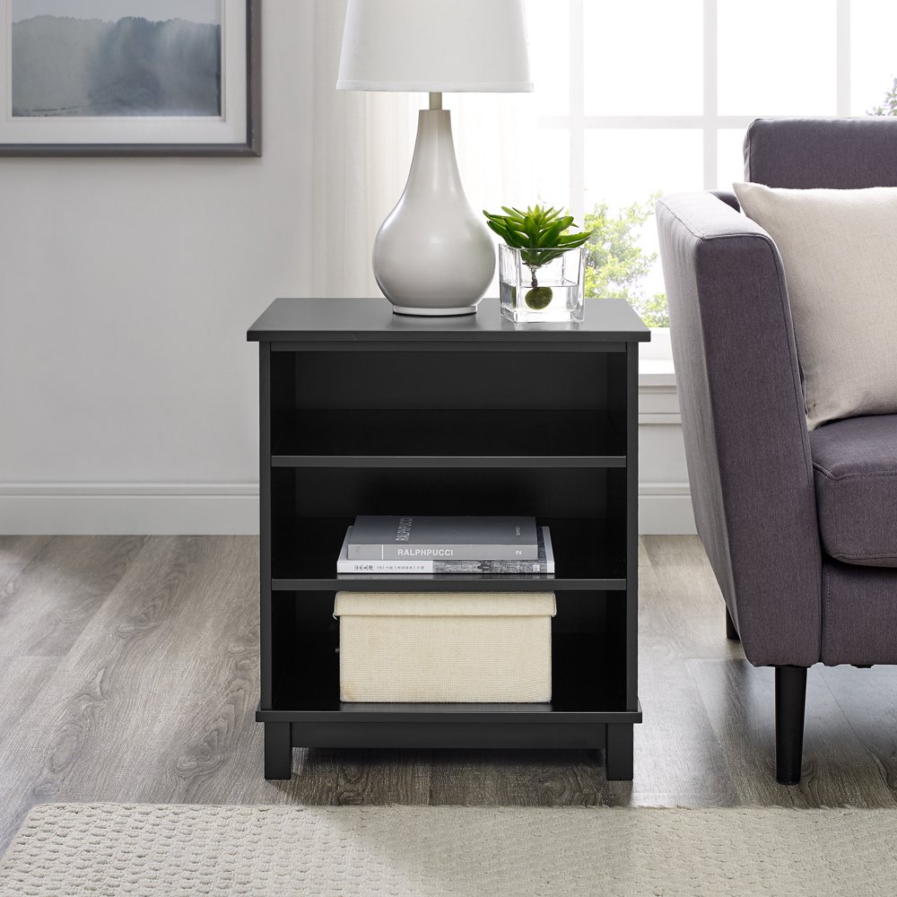 Modern Essentials Darlington Two Shelf Three Tier Bookcase/End Table