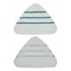 thumbnail image 3 of Almohadillas de Repuesto para Mopa una Vapor 3 Piezas PañO Triangular Lavable Limpieza de Suelo Mopa de Microfibra Almohadilla para la Cabeza Accesorios para Mopa una Vapor, 3 of 5
