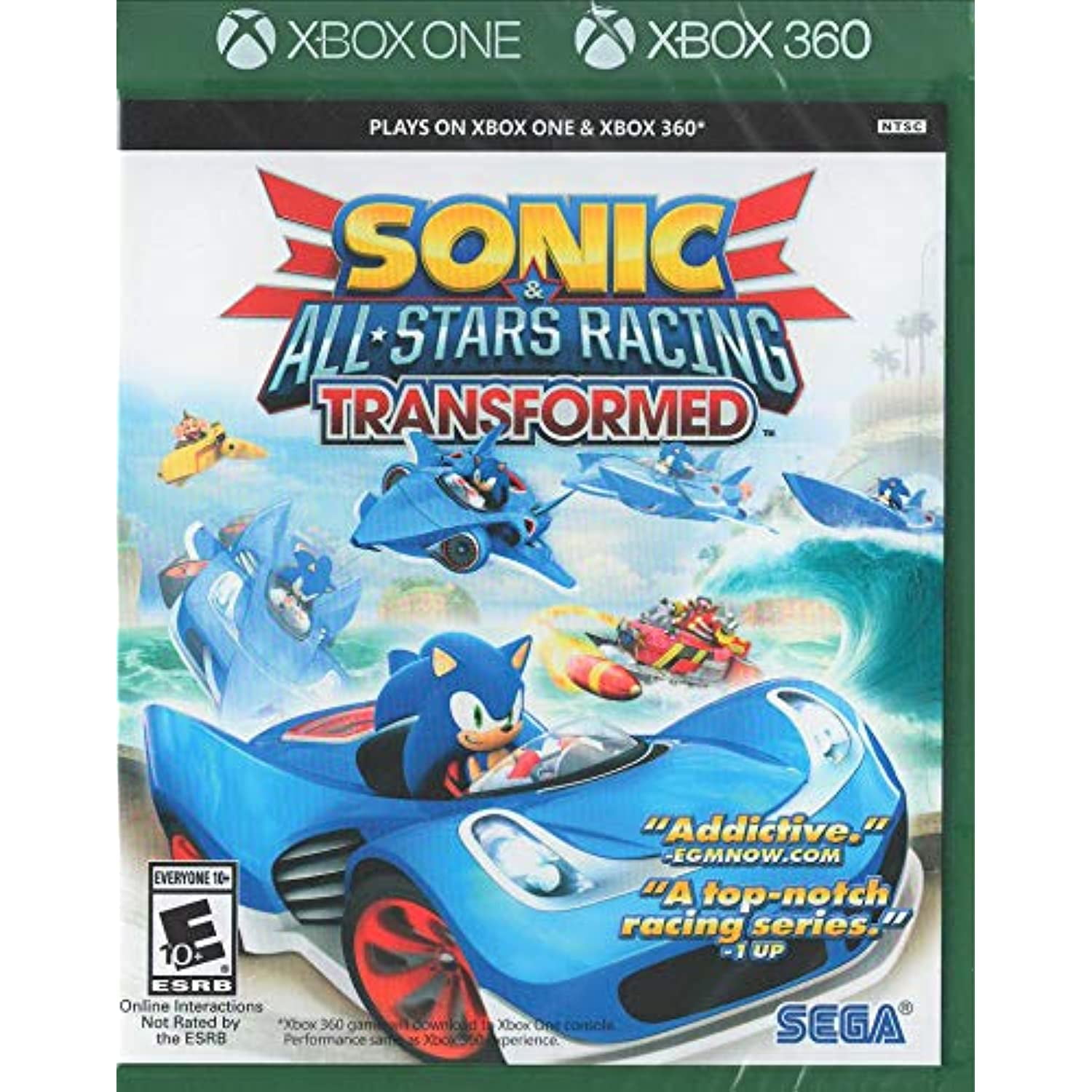 Cósmico vocal progenie Sonic & All-Stars Racing Transformed - Xbox One - Walmart.com