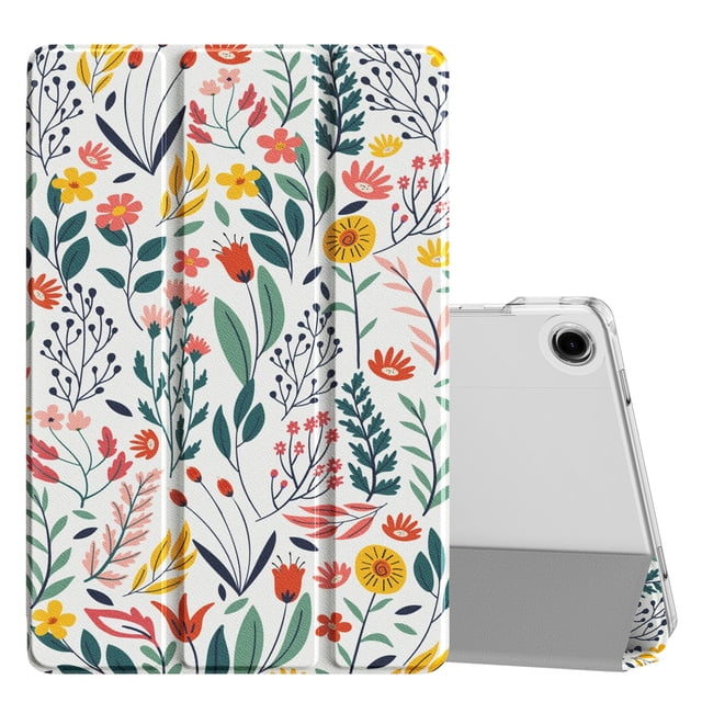 Funda MoKo para Samsung Galaxy Tab A9+ 11" 2023, Delgada, Flores