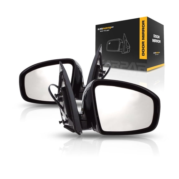 For Nissan Murano 2009 10 11 12 13 2014 Door Mirror Driver and Passenger Side | Pair | Power | Heated | w/ Memory | w/ Manual Folding | Replacement For 96302-1AA0C, K6373-1BA0A | NI1320198, NI1321198