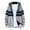 Gray, variant on Clearance Men Casual Patchwork Long Sleeve Knitting Hooded Cardigan Zipper Sweater