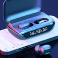 thumbnail image 2 of Audífonos intrauditivos Audífonos deportivos a prueba de sudor Compatible con Bluetooth 5.3 (Negro), 2 of 9