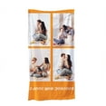 thumbnail image 4 of Personalized Custom Beach Towels with Picture Logo Photo Names Customized Pool Travel Towel for Kids Adults Women Men 30" X 60", 4 of 5