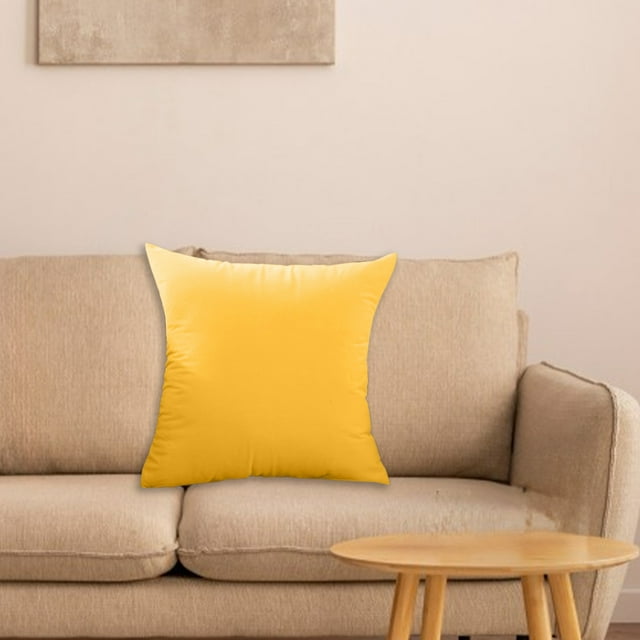 Juego de cojines de sofá de terciopelo con diseño patchwork, gris, rojo, café, amarillo, azul, verde y beige | Cojín de algodón de estilo escandinavo de 45 x 45 cm | Cojín decorativo para salón,