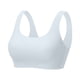 thumbnail image 1 of Gibobby Sujetador para mujer Sujetador con aros cómodo con almohadilla para el pecho desmontable Brasier deportivo para mujer(Azul celeste,M), 1 of 5