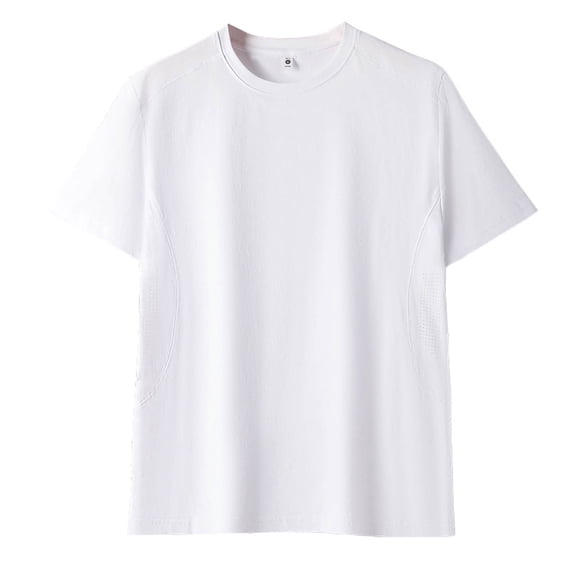 Mens Quick-Drying Workout T-Shirts Plus Size S-4X Short Sleeve Athletic Shirts for Men Summer Casual Crewneck Fitness Tees Tops