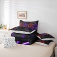 thumbnail image 6 of Castle Fairy Abstract Hexagon Gamepads Bedding Comforter Set,Video Game King Bedding Sets, 6 of 8