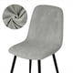 thumbnail image 4 of Funda de terciopelo para silla de Bar, cubierta de Banco de tamaño corto, funda de asiento para el hogar y la sala de estar, 1/2/4/6 piezas, 4 of 4