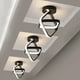 thumbnail image 3 of Iluminación de techo led para instalar luz de techo para sala de estar, dormitorio, cocina, balcón, comedor, decoración de apartamento , Negro 22x2.5cm, 3 of 7