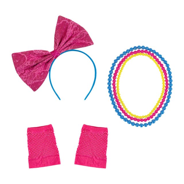 Diadema con lazo de diseño retro para mujer, decoración de fiesta, collar para regalo de cumpleaños de víspera