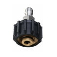 thumbnail image 2 of 1/4 3/8 Quick Connect Male To M22 14mm 15mm Female Pressure Washer Adapter, 2 of 8