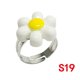 thumbnail image 1 of Anillo de aleación ajustable con dibujos animados para niños de estilo transfronterizo, lindo anillo de sirena con unicornio para niña, 1 of 1