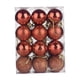 thumbnail image 1 of 24x Adornos para Árboles de Navidad Bolas de Navidad con Adornos de Lazo Colgante Adornos para Árboles de Navidad para Fiestas de Bodas en Interiores Marrón BLESIY Colgantes Bolas, 1 of 8