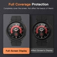 thumbnail image 2 of JETech Screen Protector for Samsung Galaxy Watch 5 Pro 45mm, Full Coverage Tempered Glass, HD Clear, 3 Pack, 2 of 6
