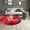 Red-954, variant on AuroraX Red Living Room Area Rug Non-Slip Backing Ultra Soft Plush Fluffy Bath Mat Rug Art Deco Round