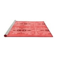 thumbnail image 2 of Ahgly Company Machine Washable Indoor Rectangle Abstract Red Modern Area Rugs, 2' x 3', 2 of 4
