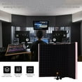 thumbnail image 4 of 3-door Professional Studio Recording Microphone Isolation Folding Pop Filter Microphone Wind Screen with High Density EVA Foam Sound Absorbing Recording Equipment, 4 of 7