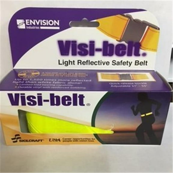 Kyocera NSN6199909 8465016199909 Light Reflective Safety Belt-Visi-Belt - Lime Yellow