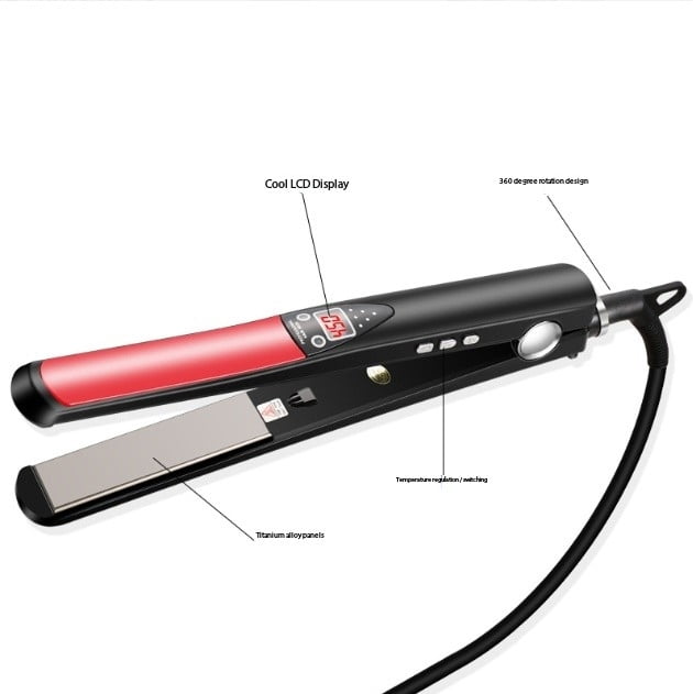 ​Auto Curling Wand 3-in-1 - Ceramic Coated Barrels for Curls/Bangs/Flips, 100-240V Global Use